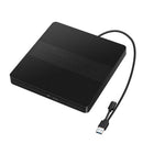 Axyaa USB 3.0 Type C DVD RW Writer for Laptop, Portable External CD Player