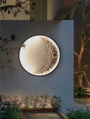 Axyaa Modern Moon LED Wall Light for Corridor & Bedroom Decoration