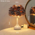 Axyaa LED Feather Lamp USB Night Light Ambient Lighting