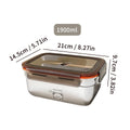 Axyaa Stainless Steel Sealed Food Preservation Container