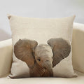 Animal Print Cushion 45x45cm for Sofa, Car Seat & Living Room Decor by Axyaa