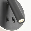 Axya Modern LED Wall Lamps in White or Black for Living Room, Bedroom - Indoor Lighting