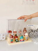 Axyaa Acrylic Toy Display Stand Box for Action Figures Organizes, Showcases, and Stores Toys