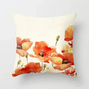 Axyaa Floral Pillowcase for Living Room Sofa and Car Cushions