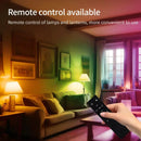 Axyaa Smart Bluetooth LED Light Bulbs 9W 15W 18W E27 220V Remote Control Group RF 2.4GHz
