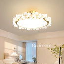 Axyaa Luxury Petals Crystal Chandelier for Living Room, Bedroom, and Restaurant