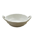 Axyaa Matte Ceramic Two Ear Bowl for Soup, Noodles, Salad - Light Food Bowl