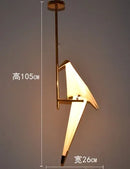 Axyaa Bird Chandelier LED Lamp for Home and Kids Room Decor