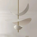 Axyaa Petal Chandelier: Modern Luxury Pendant Light for Restaurant and Bedroom