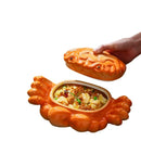 Axyaa Crab Shell Plate: Exquisite Ceramic Tableware for Fruit Salad and Kitchen Décor