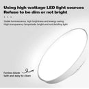 Axyaa Bladeless Ceiling Fan Light Remote Control LED 6-speed Low Noise Bedroom Living Room Decor