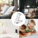 Axyaa Clip-On LED Reading Light: Rechargeable, Dimmable, Portable Desk Lamp