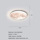 Nordic Moon Ceiling Light by Axyaa: Modern LED Bedroom Lamp for Home Decor, Aisle, and Balcony