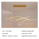 Axyaa Modern Minimalist LED Chandelier Pendant Lightfixture