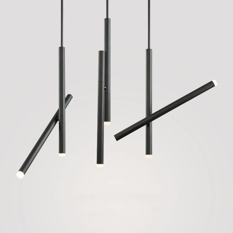 Axyaa LED Pendant Lights: Modern Rotatable Minimalist Aluminium Drop Lamp