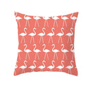 Axyaa Starfish Stripe Print Cushion Cover | Pink Coral Orange Home Decor Pillow Cover