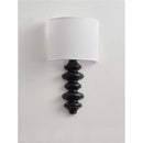 Axyaa Spiral Solid Wood Wall Lamp for Living Room, Study, Bedroom, Corridor