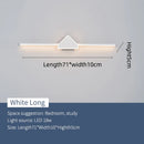 Axyaa Modern LED Wall Sconce Mirror Light Fixture, 70/90/110cm, Black/White
