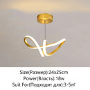 Axyaa Modern LED Ceiling Chandelier for Home Lighting