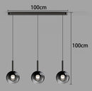 Axyaa Modern LED Pendant Light Chandeliers for Living Room