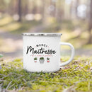 Axyaa Teacher Appreciation Enamel Mug - Unique Gift for Educators and Mentors