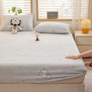 Axyaa 2025 Warm Fleece Fitted Sheet Set, Cozy Mattress Cover & Pillowcase, 3D Flower Design
