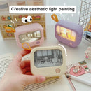Axyaa TV Painting Night Light: Cute LED Table Lamp for Kids' Room Decor & Learning