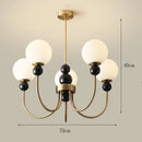 Axyaa Luxury Dining Room Chandelier Pendant Lights - Indoor Ceiling Fixtures and Salon Lighting