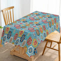 Axyaa Geometric Mandala Bohemia Table Runner - Elegant Dining & Wedding Decor
