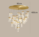 Axyaa Modern LED Ceiling Chandelier for Bedroom and Dining Room