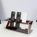 Acrylic Remote Control Organizer Holder Rack by Axyaa - Clear Display Box