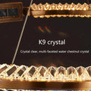 Axyaa Highend Crystal Chandelier LED Luxury Pendant Lamp for Home Decor