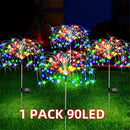 Axyaa Solar Garden Light - Waterproof LED Outdoor Lamp with Auto On/Off - Decorative Yard/Patio Lighting