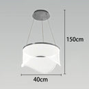 Axyaa Modern Acrylic Pendant Light Chandeliers LED - Indoor Staircase Hanging Lamp