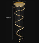 Axyaa Modern LED Pendant Chandeliers for Living and Dining Rooms