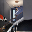 Axyaa Modern Light Luxury Staircase and Living Room Pendant Lights