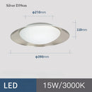 Axyaa Round LED Ceiling Light - Nordic Modern Minimalist Home Decor