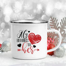 Axyaa Love Connection Couple Mugs, Creative Coffee Cups, Valentines Gifts
