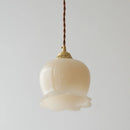 Axyaa Brass Resin LED Pendant Light Luxury Modern Nordic Hanging Lamp