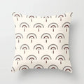 Modern Abstract Plant Leaf Geometric Cushion Cover for Home, Office, Sofa - Axyaa Brand