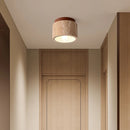 Axyaa Natural Stone Lamps: Modern LED Ceiling Lights for Wabi Sabi Decor