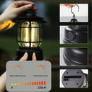 Axyaa Rechargeable Retro Camping Lantern Waterproof LED Tent Lamp