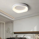 Axyaa Modern LED Ceiling Lights - Cream Black White Grey Wooden Flower Shape