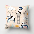 Axyaa Decorative Cushions Pillowcase - Soft Polyester Throw Pillow Cover for Sofa Décor