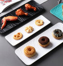 Axyaa Elegant Sushi Plate Easy Clean Durable Trending Tableware Unique Serving Essentials