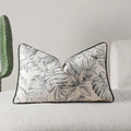Luxurious Tassel Pillowcase with French Print & Black and White Style by Axyaa