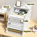 Metal Mesh Desk Organizer Axyaa A4 Paper Document File Letter Pen Tray Shelf