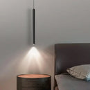 Axyaa Modern LED Pendant Lights: Tube Spotlight Chandelier for Bedroom & Living Room