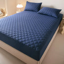 Axyaa Waterproof Quilted Mattress Protector - Non-slip Fitted Sheet Pad - 140/160/180/200