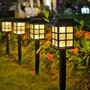 Axyaa Solar Garden Decor Lights - Waterproof LED Lamp for Home Lawn Decoration